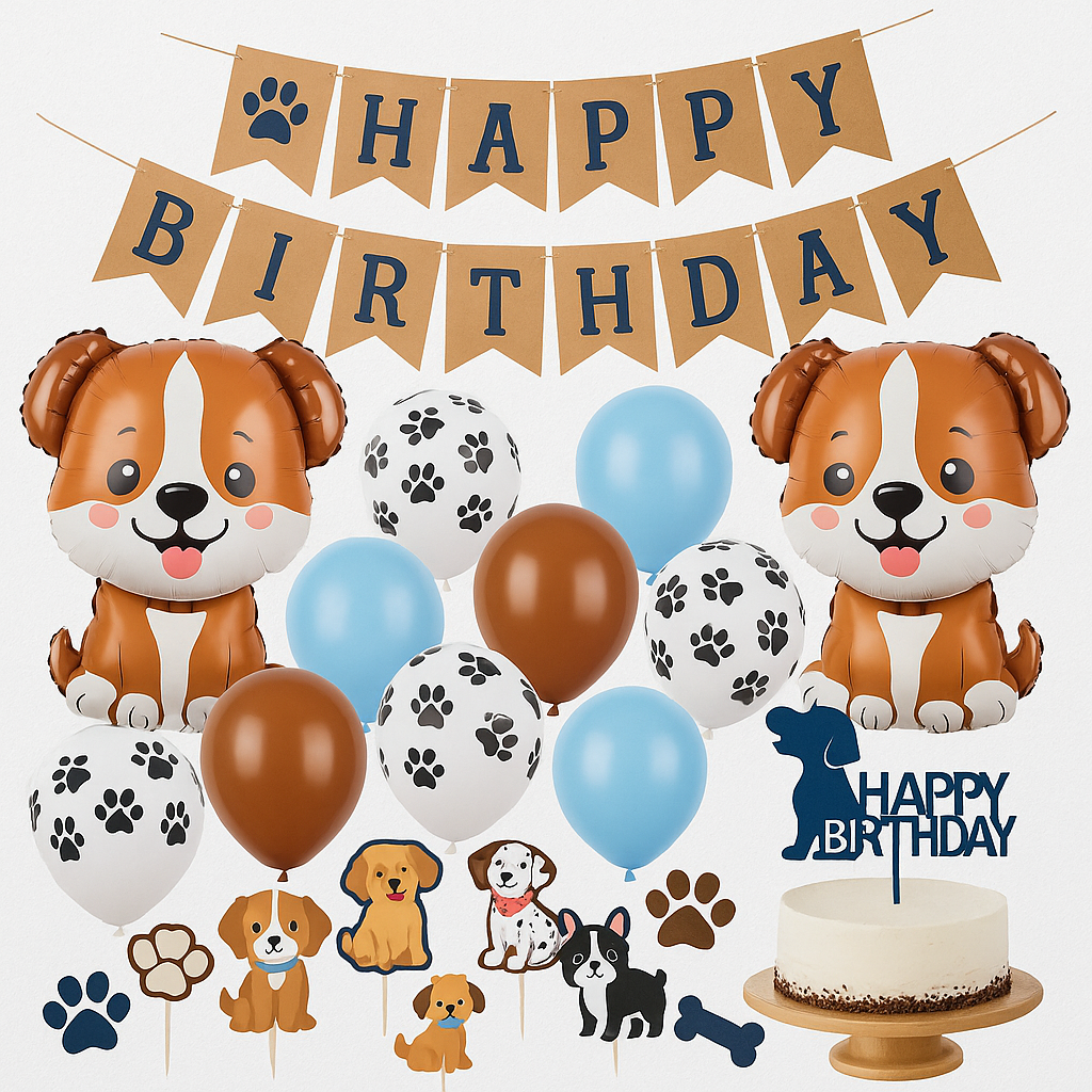 Kit de aniversário para pet